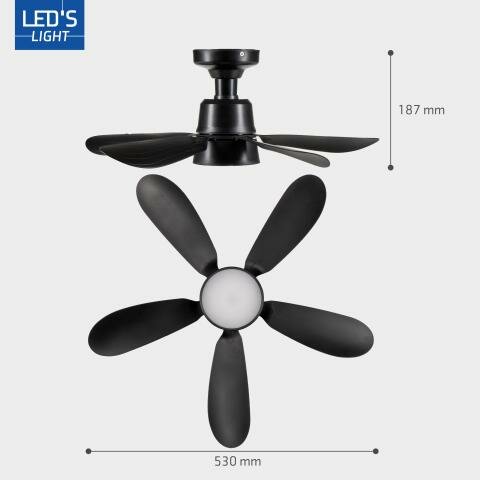 LED Plafondlamp met Sensor | 12W | IP65 | &Oslash;280 mm