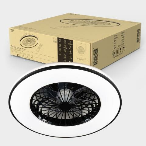 Plafondventilator met LED Verlichting | 51 cm | Afstandsbediening