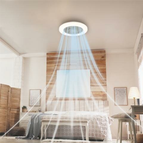 Ceiling Fan with LED Light | 48 cm | Mechanical