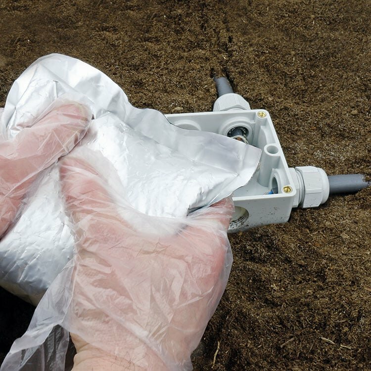 Gietmofpakket voor kabelverbinding &ndash; IP68
