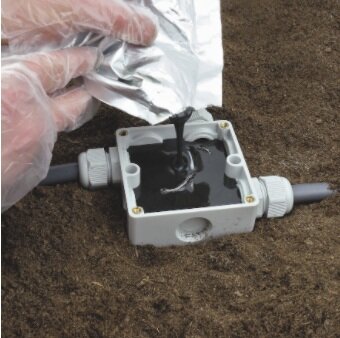 Gietmofpakket voor kabelverbinding &ndash; IP68