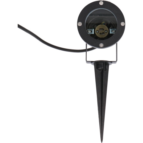  Buitenlamp op Grondpin met GU10 Fitting | IP65 | Zwart