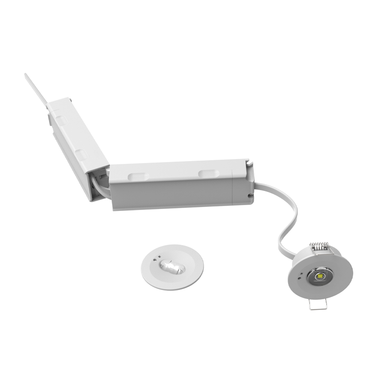 Noodverlichting inbouwspot wit