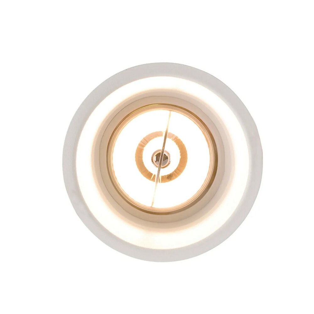 Moderne inbouwspot wit GU10 AR70 | Zaagmaat &Oslash;97 mm