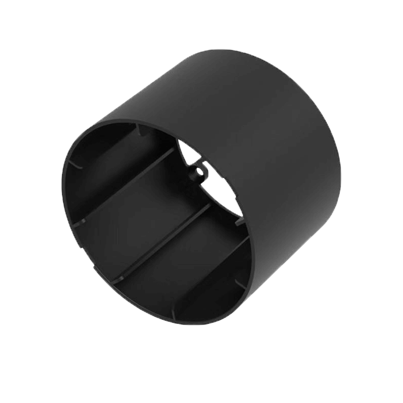 LED opbouw noodverlichting zwart 3W