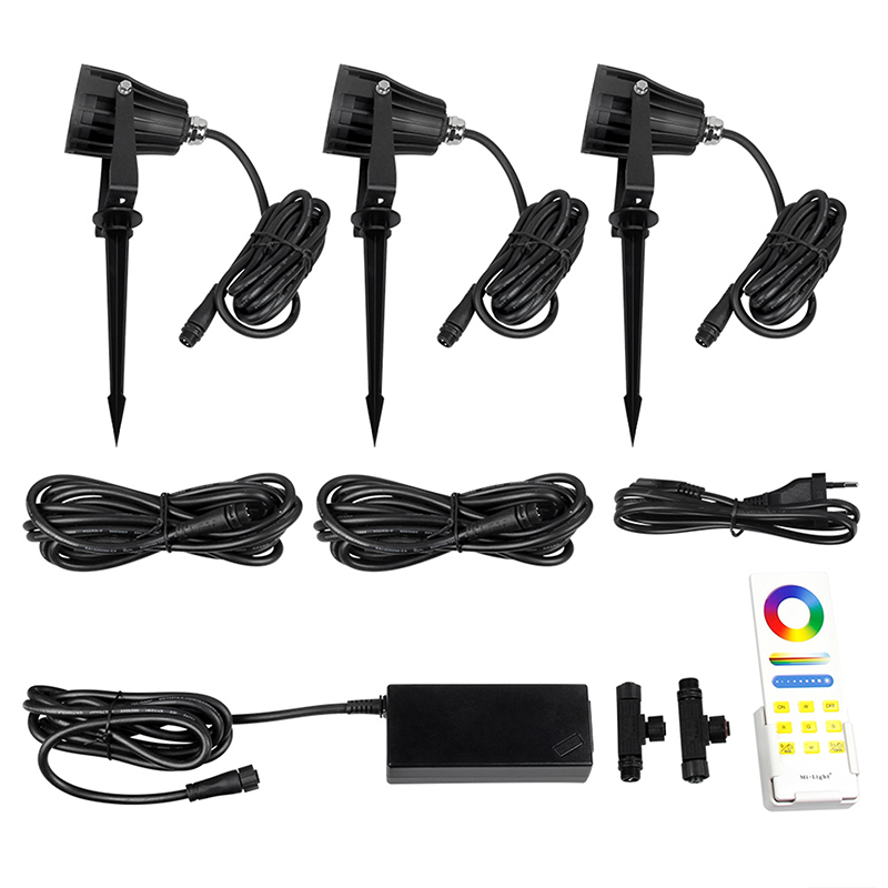 Complete set met instelbare lichtkleur en eenvoudig plug &amp; play ontwerp
