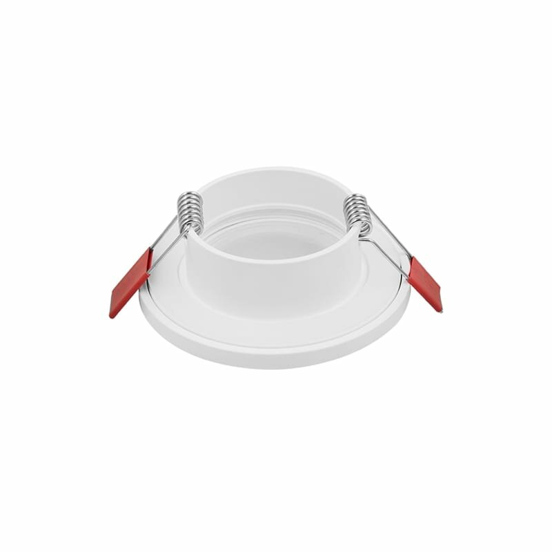 Led inbouw spot armatuur - wit rond IP65 | Badkamer