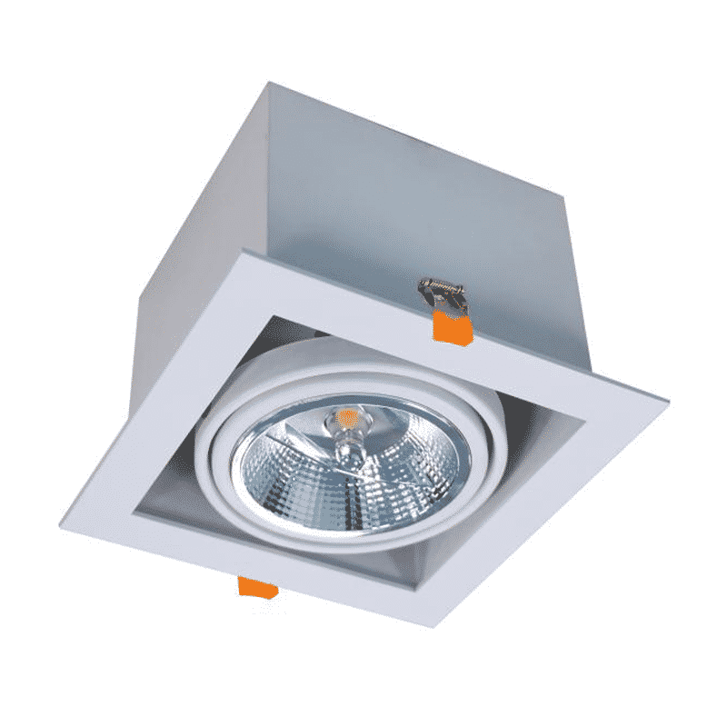 LED AR111 GU10 armatuur | wit