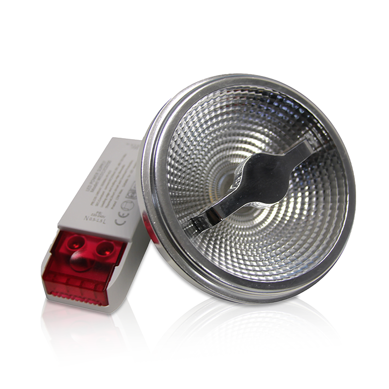 LED AR111 spot | 12W | 2000&ndash;3000K dim to warm | dimbaar | 530 lumen | 45&deg;