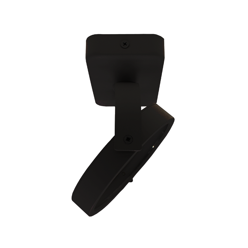 LED AR111 GU10 opbouwarmatuur | zwart | IP20