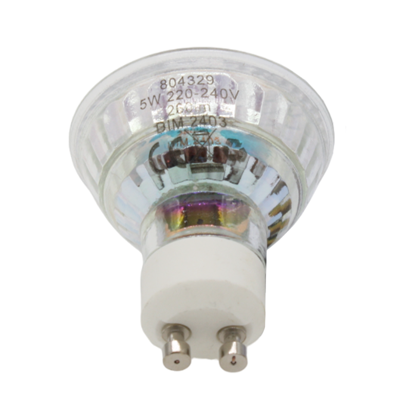 LED GU10 spot | 3-staps Dimbaar met schakelaar | 5W  2700K warm wit | dimbaar | 260 lumen | 90&deg; 