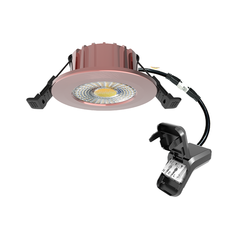 Dimbare LED inbouwspot 6W koper | Instelbare lichtkleur 2700K &ndash; 5700K | 600lm 38/60&deg; &Oslash;50-70mm IP65