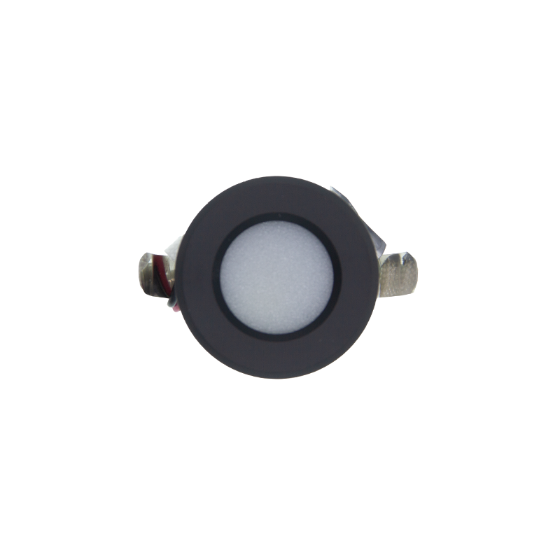 LED inbouwspot 1.5W zwart dimbaar | 60lm | 3000K warm wit IP44