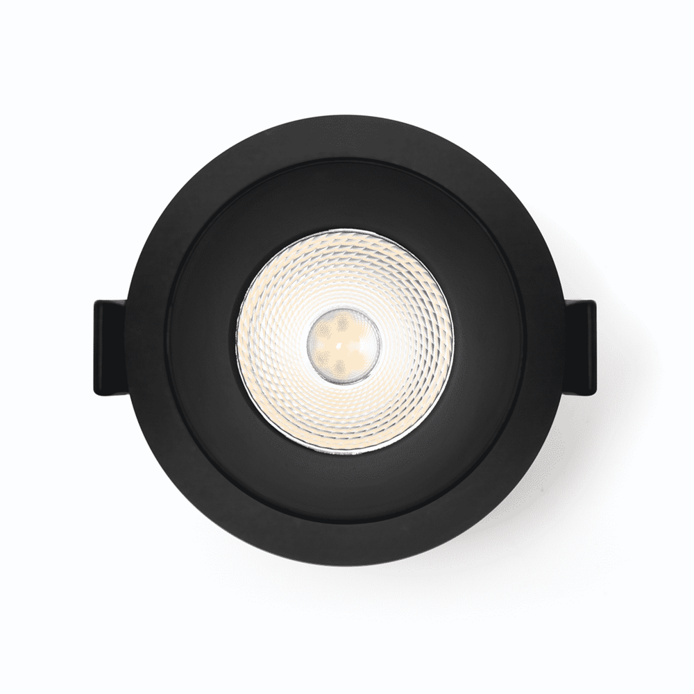 LED inbouwspot 6W zwart dimbaar | 435lm | 4000K neutraal wit IP44