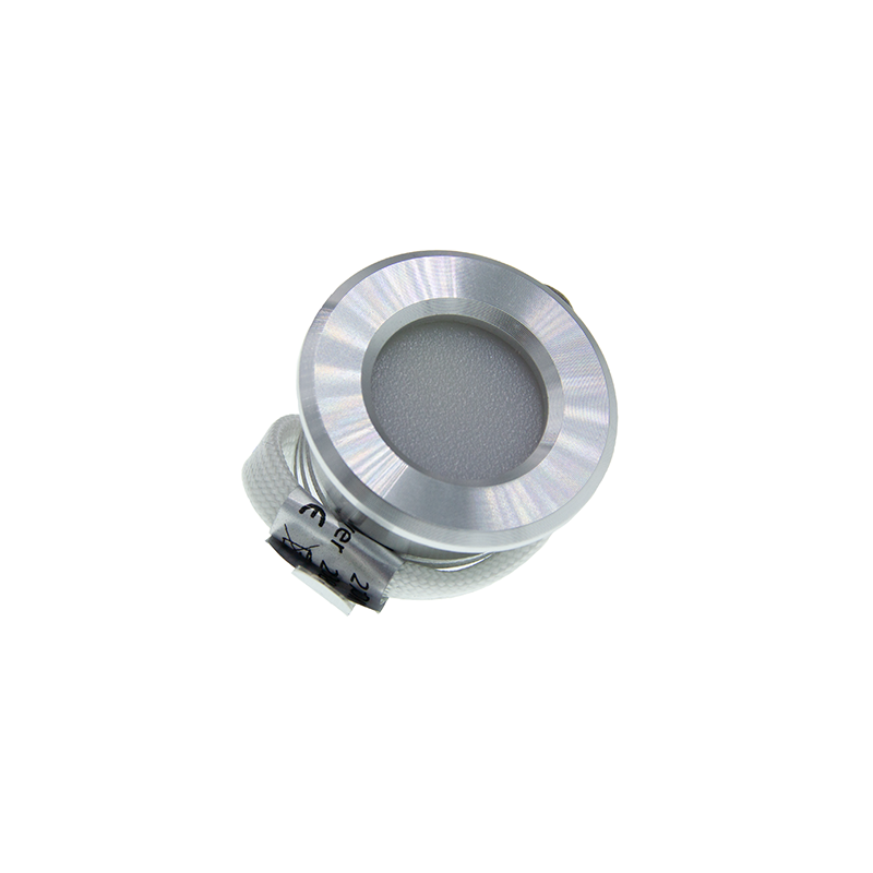 LED inbouwspot 1.5W zilver dimbaar | 3000K | IP44