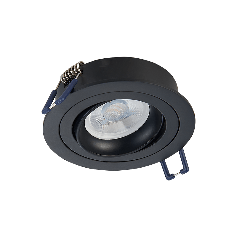 GU10 armatuur zwart kantelbaar | Voor 50mm LED spots | IP22