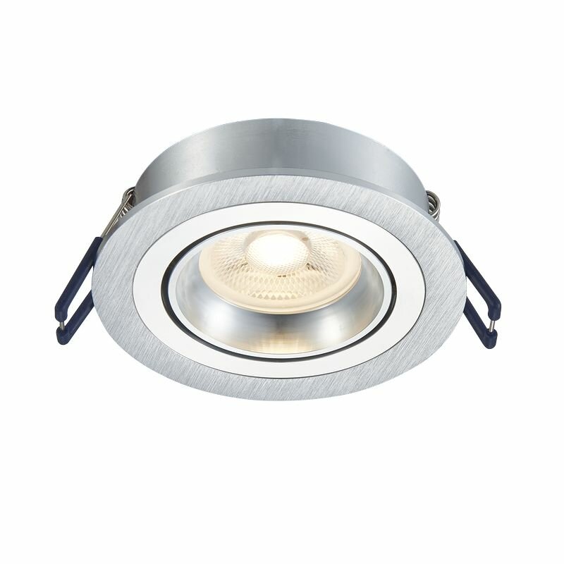 GU10 armatuur zilver kantelbaar | Voor 50mm LED spots | IP22