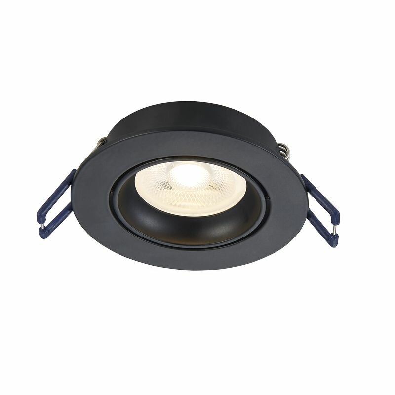 GU10 armatuur zwart kantelbaar | Voor 50mm LED spots