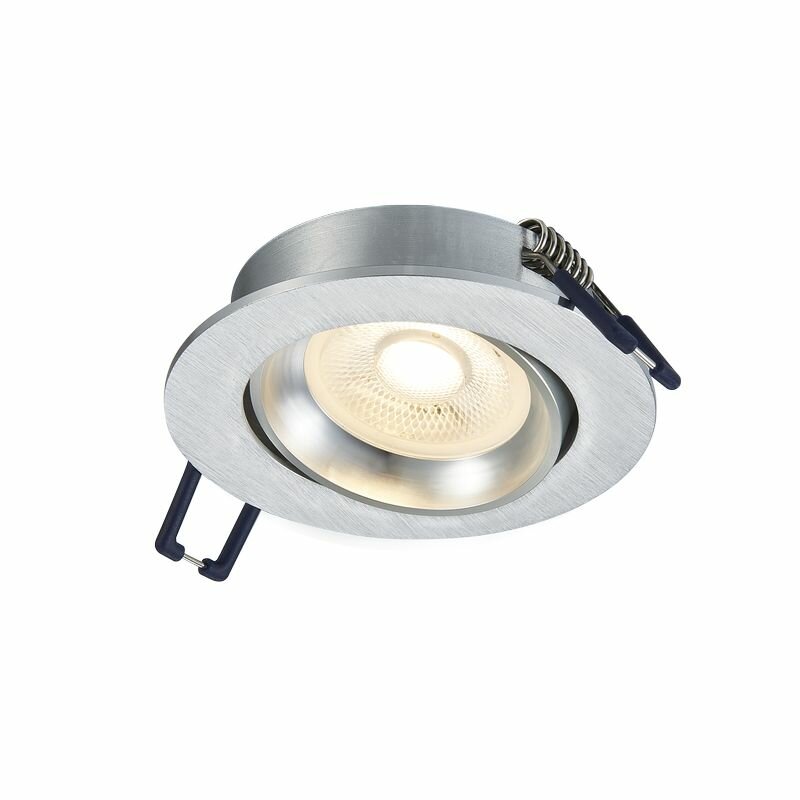 GU10 armatuur zilver kantelbaar | Voor 50mm LED spots