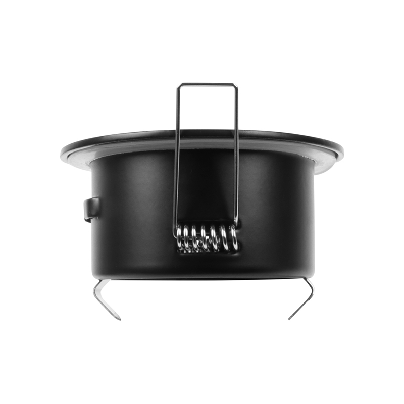 GU10 inbouwspot zwart | Voor 50mm LED spots | IP65