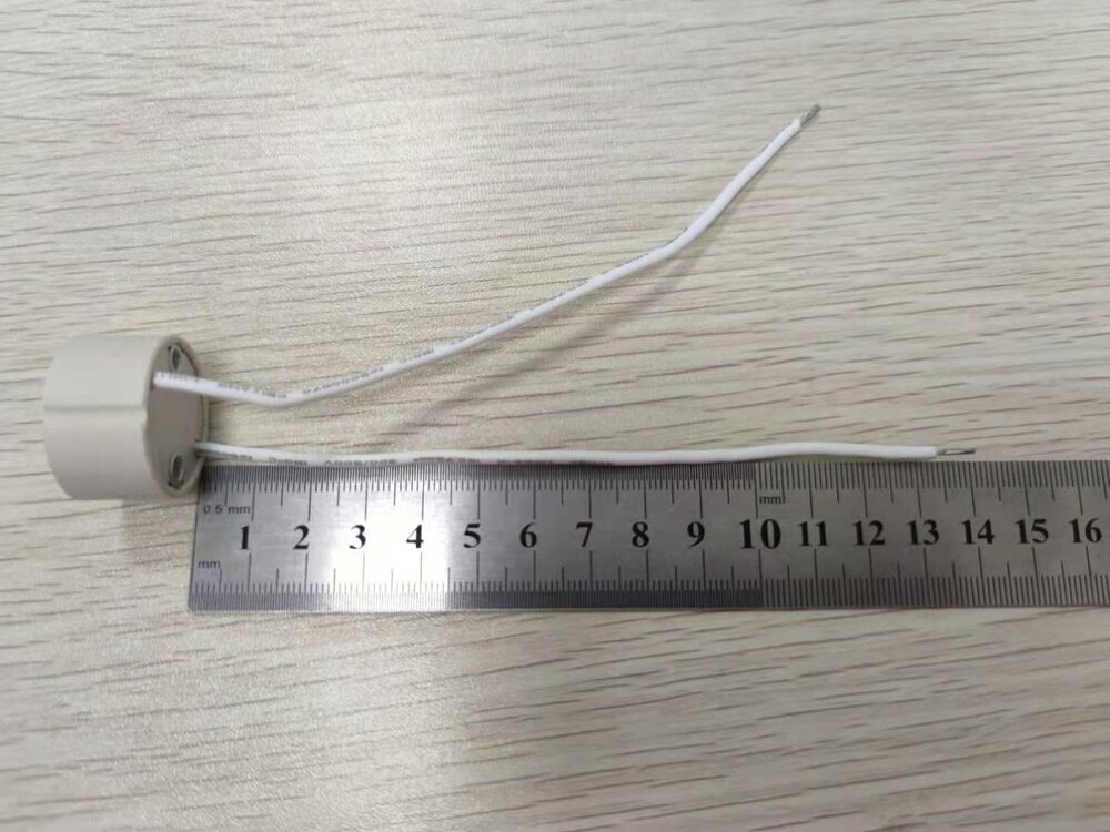 GU10 fitting keramisch | Snoer 15cm