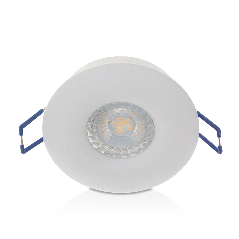 GU10 inbouwspot wit aluminium | Voor 50mm LED spots | IP44