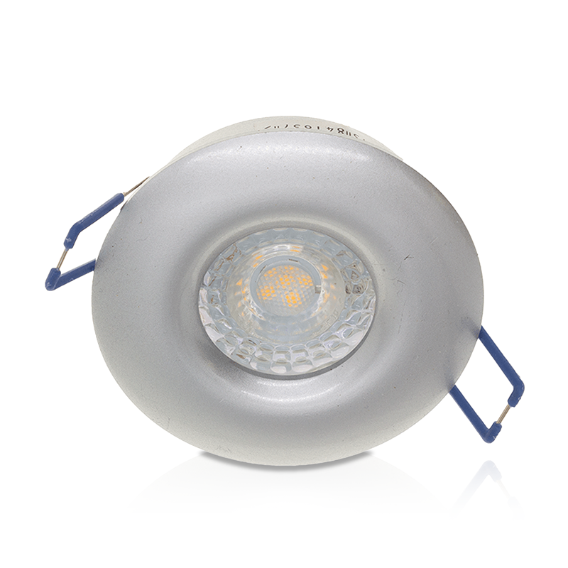 Inbouwarmatuur zilver | Voor 50mm LED spots | IP44