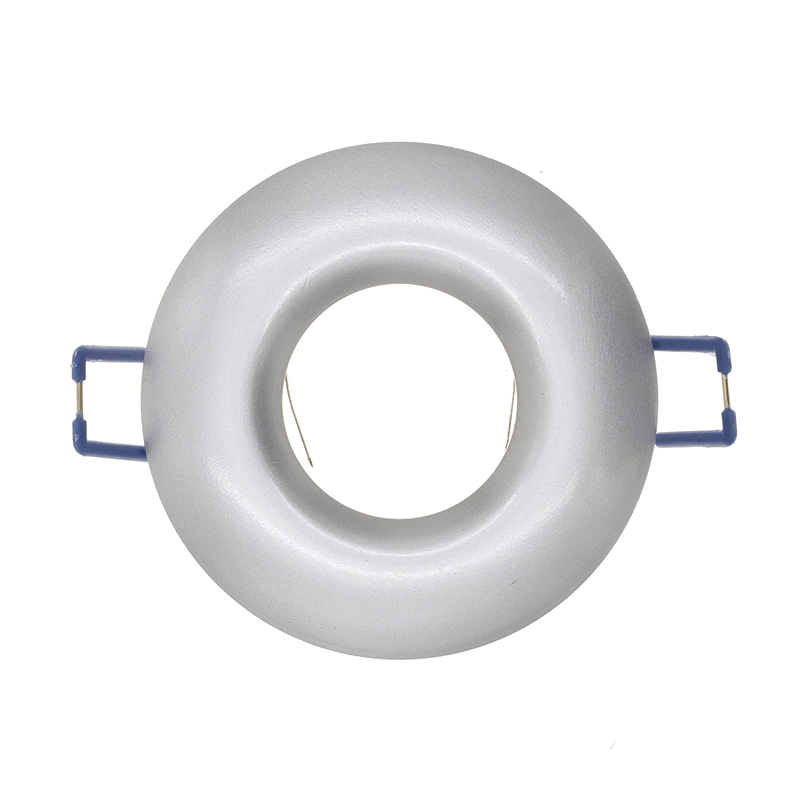 Inbouwarmatuur zilver | Voor 50mm LED spots | IP44