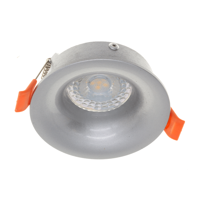 GU10 inbouwspot aluminium | Voor 50mm LED spots | IP44