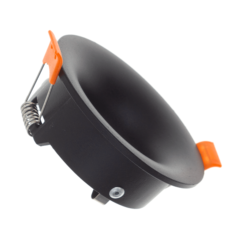 GU10 inbouwspot mat zwart | Voor 50mm LED spots