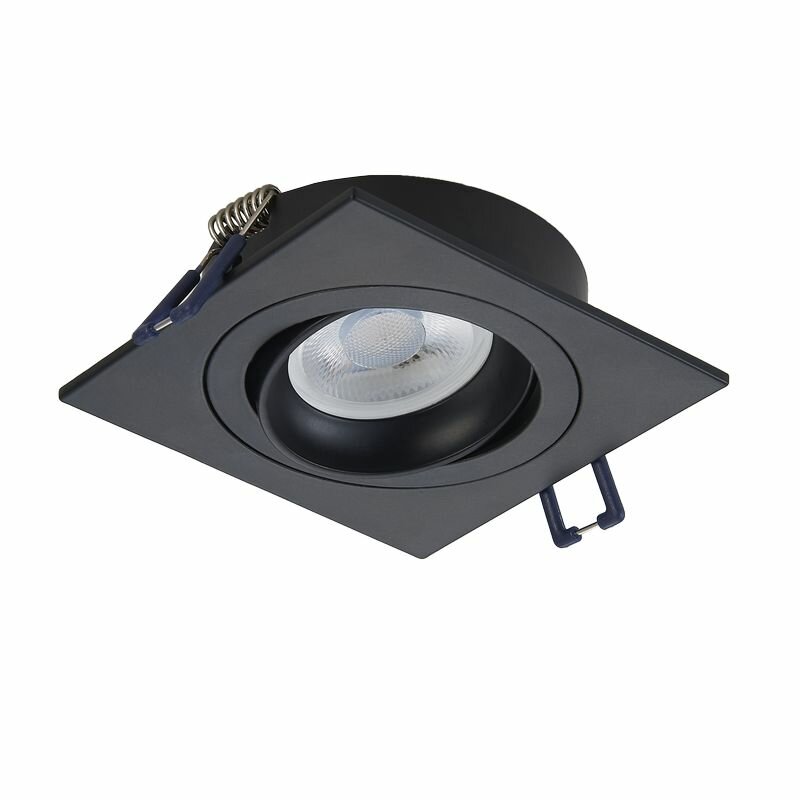 GU10 armatuur zwart kantelbaar | Voor 50mm LED spots | IP22