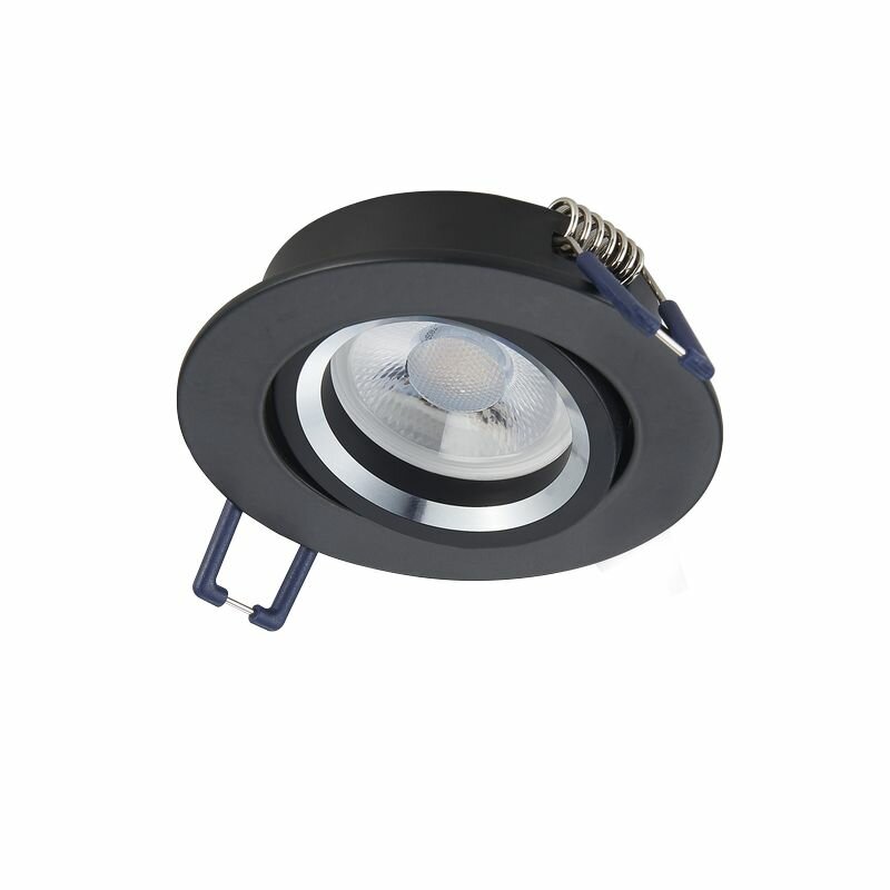 GU10 armatuur zwart kantelbaar | Voor 50mm LED spots | IP22