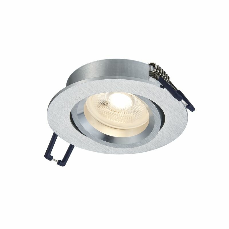 GU10 armatuur zilver kantelbaar | Voor 50mm LED spots | IP22