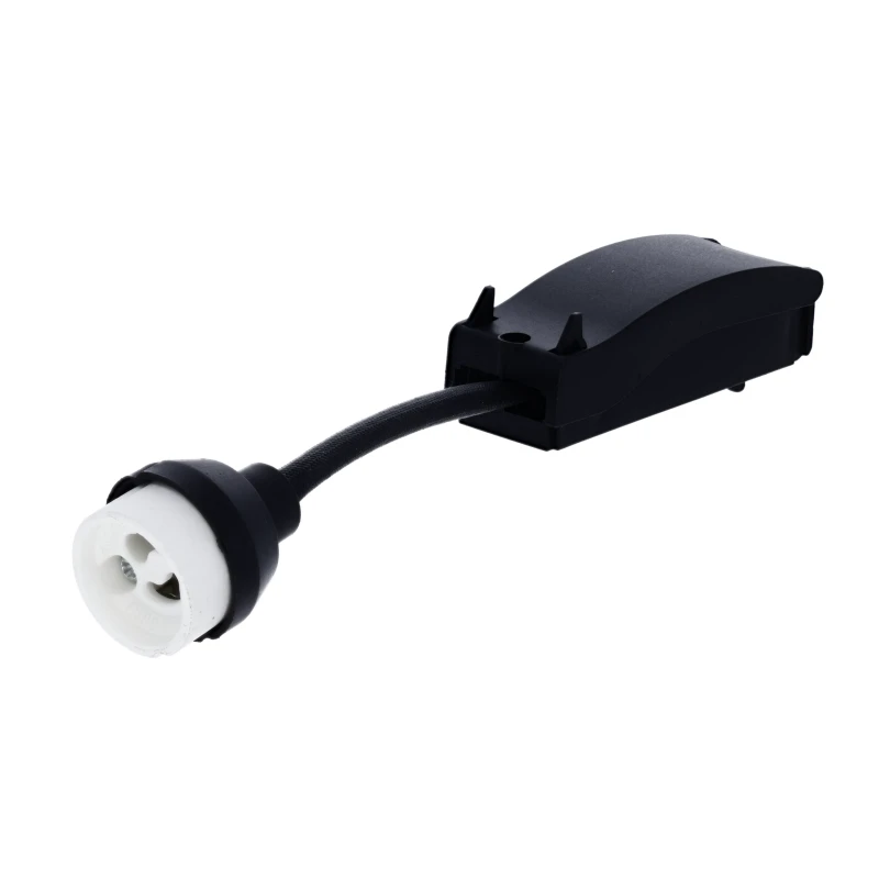 GU10 fitting met siliconen kabel | 15cm | Inclusief kabeldoos