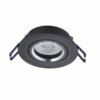 Inbouwspot kantelbaar | &Oslash;69mm | Zwart - voor 50mm LED spots