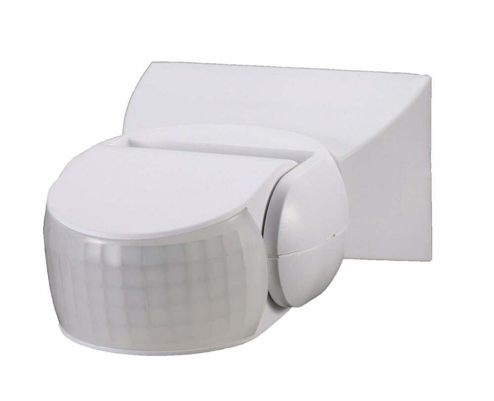 Surface-mounted motion sensor | Wall | IP65 RAL 9003 white
