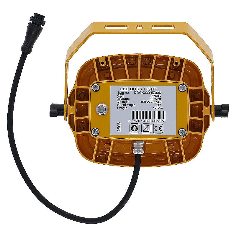 Led docklight met zwenkarm | 30W | IP65