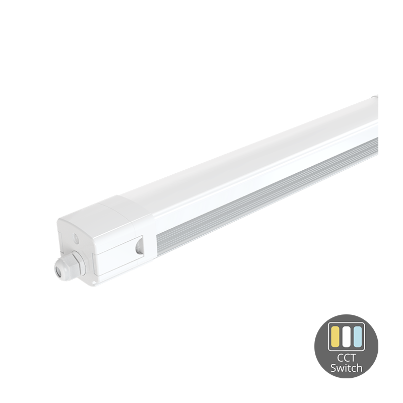 Tri-proof Led TL armatuur incl led | 120cm | CCT-swtich |  23-29-34-40W instelbaar