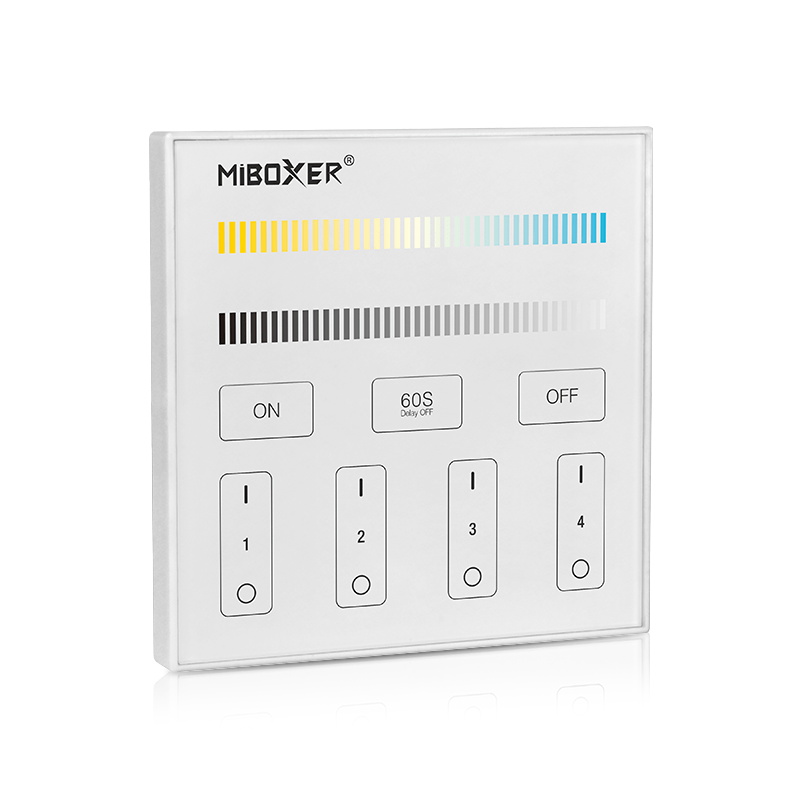 Afstandsbediening | 4 groepen | CCT instelbaar | Mi-Light