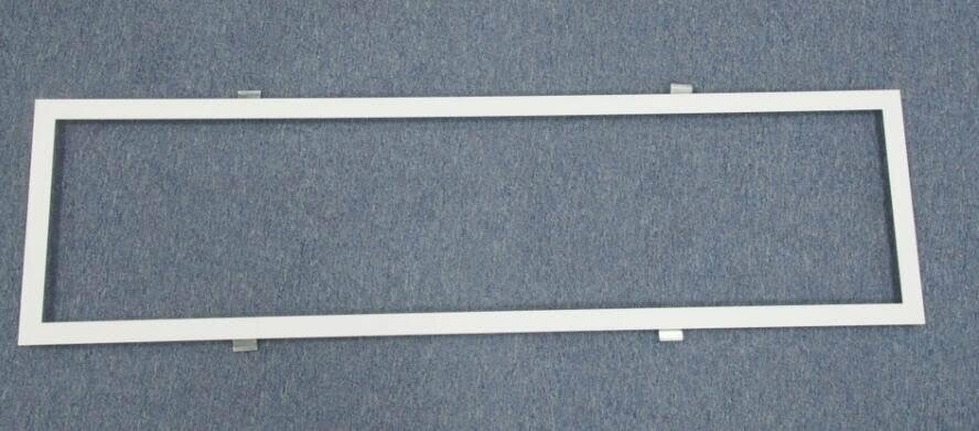 Inbouwframe led paneel | 120x30cm | Wit | Met veerklemmen