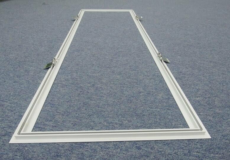 Inbouwframe led paneel | 120x30cm | Wit | Met veerklemmen