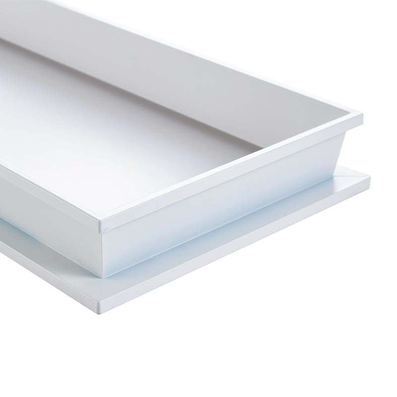 Inbouwframe led paneel | 120x30cm | Dakraam look | Back- en side-lit