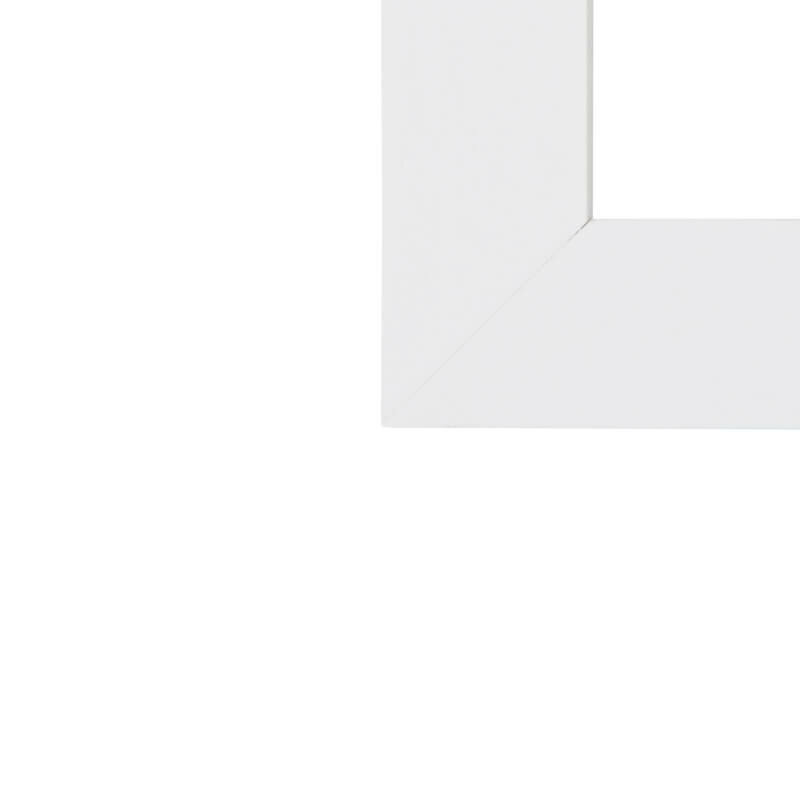 Inbouwframe met lifter voor led paneel | 120x30cm | Wit