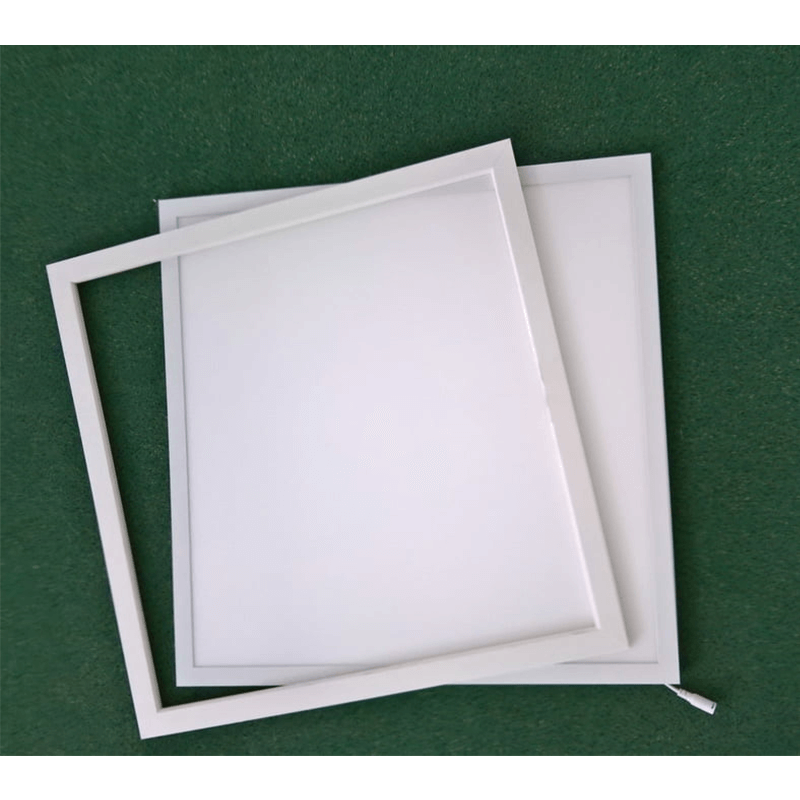 Inbouwframe met lifter voor led paneel | 60x60cm | Wit