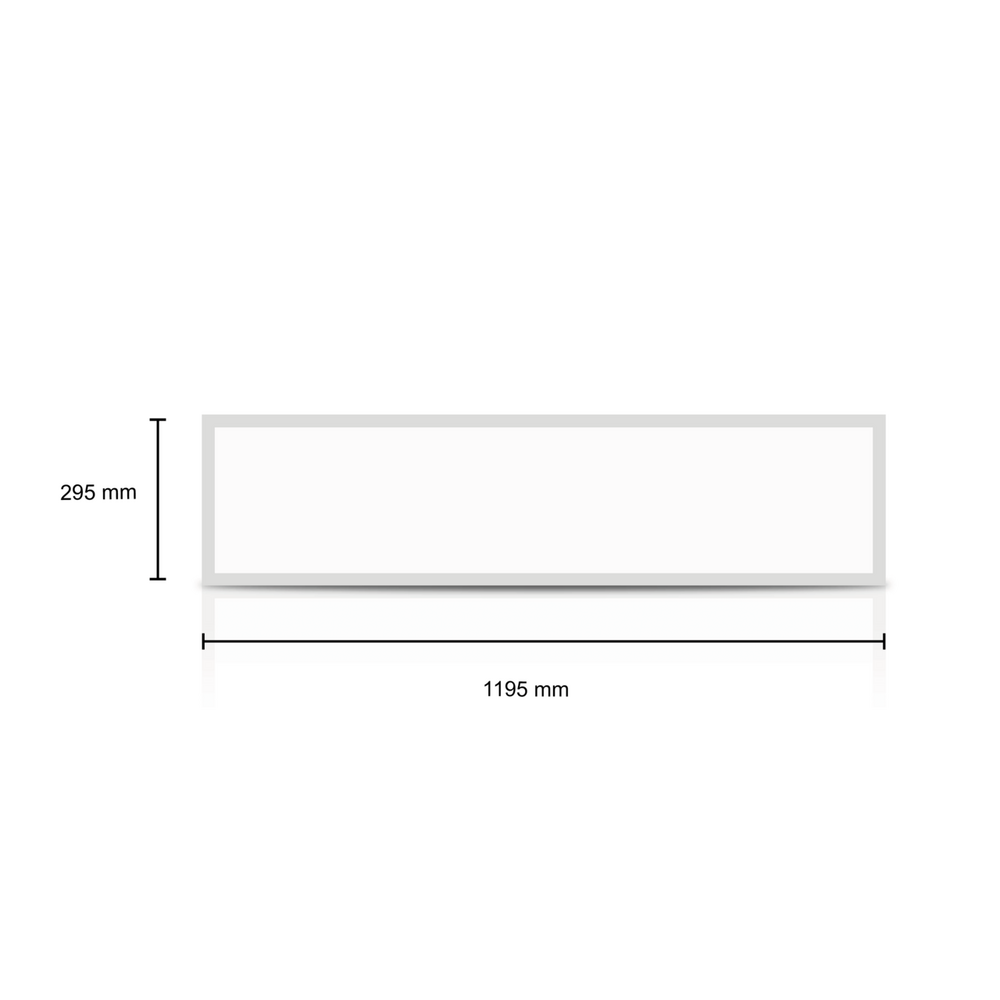 Led paneel 120x30cm | CCT switch | 40W | IP50 | Back-lit