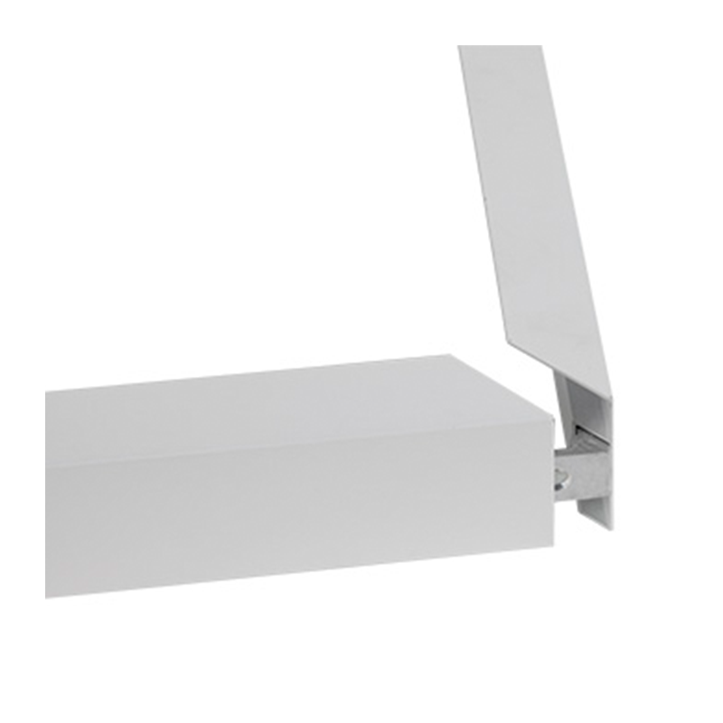 Opbouw clickframe led paneel | 120x30cm | 70mm | Wit | Back- en side-lit