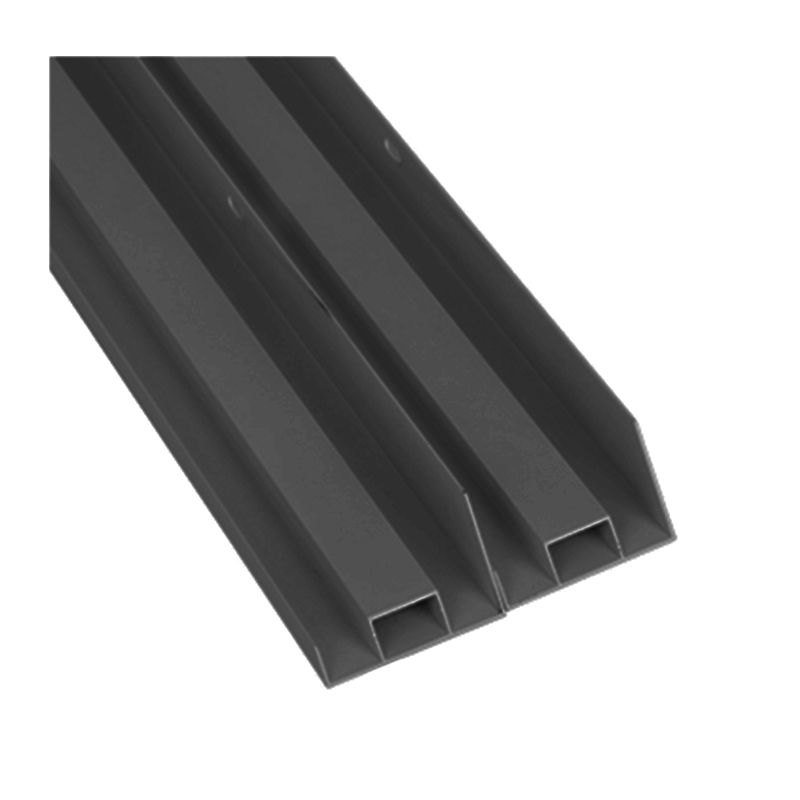 Opbouw clickframe led paneel | 60x60cm | 50mm | Zwart | Back- en side-lit