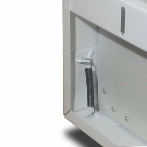 Opbouwframe led paneel | 120x30cm | 55mm | Wit | Back- en side-lit