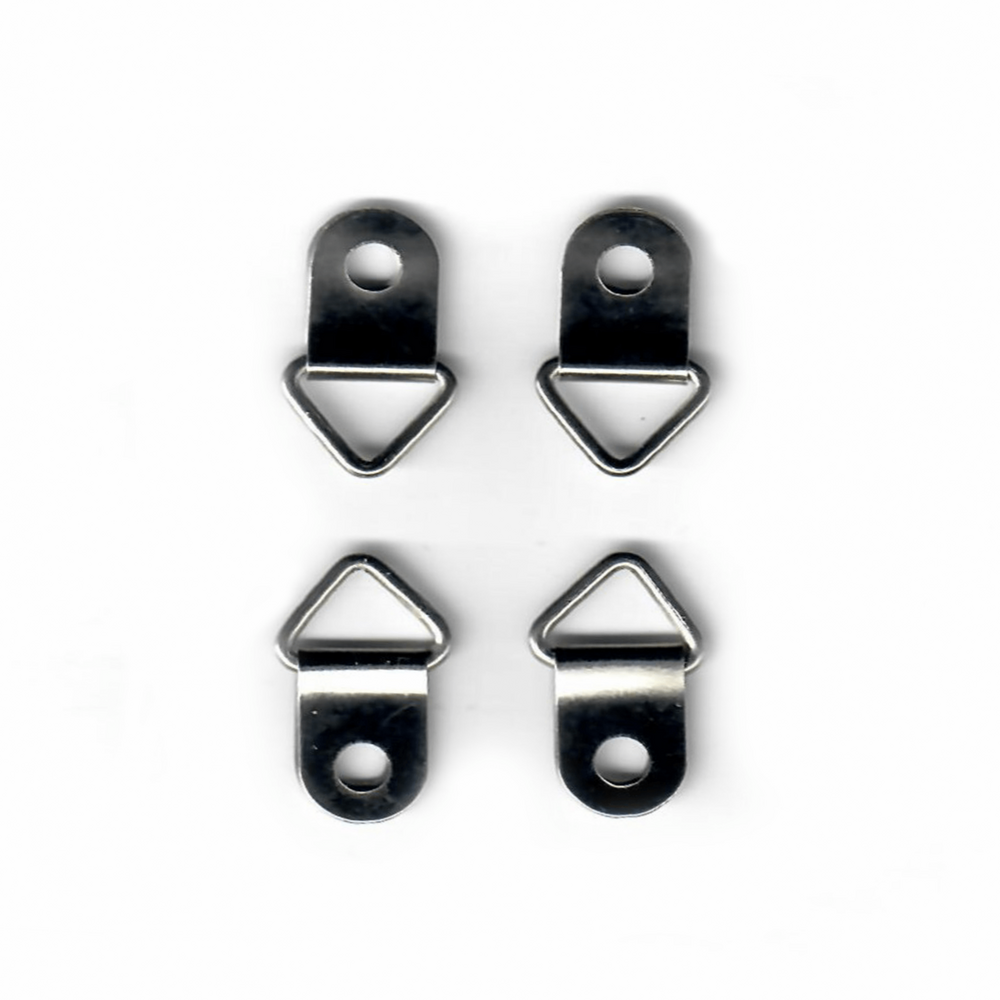 Ophangringetjes voor led panelen | Set van 4 | Aluminium