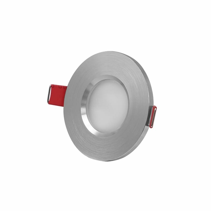 Led inbouw spot armatuur - aluminium rond IP65 | Badkamer